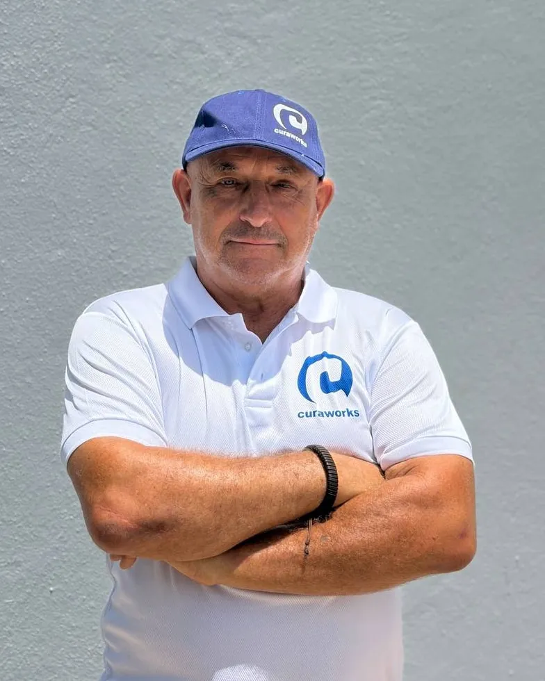 Fred Verbeek, schilder en eigenaar van Curaworks